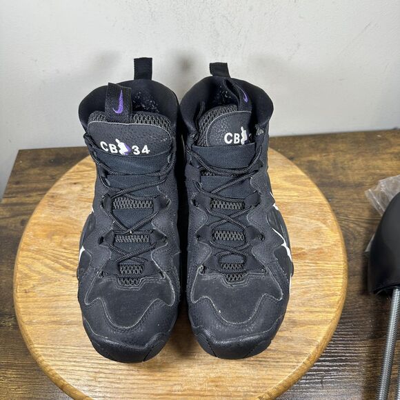 Nike Air Max2 CB 94 Shoes Mens Size 8.5 Black Purple Charles Barkley 414243-002 main image 8